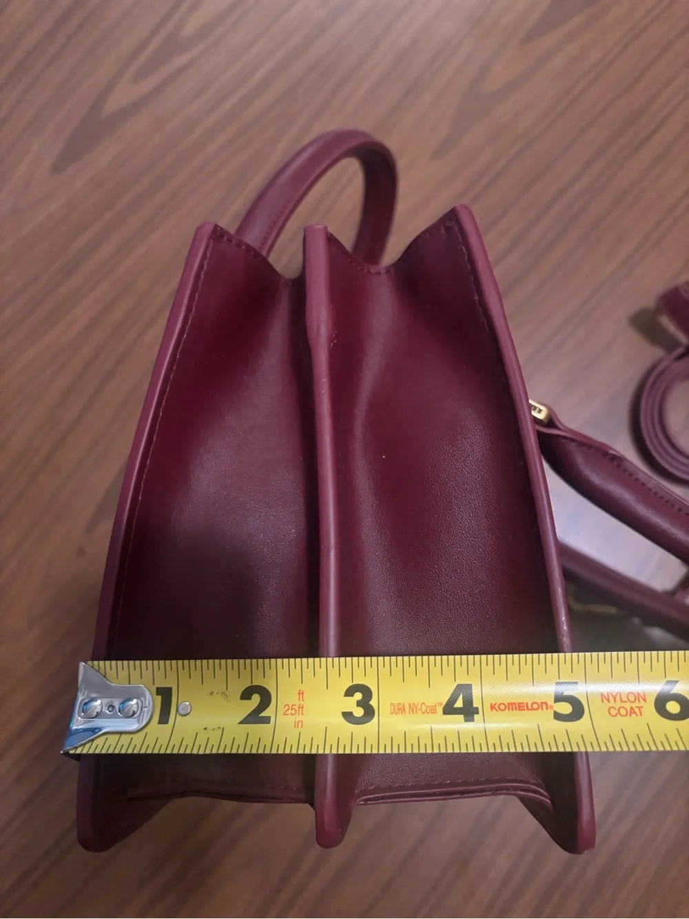 NWoT - Steve Madden - Monogram Burgundy Women’s Satchel Bag